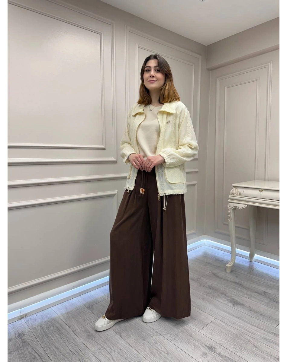 Venöve 26SSCEK0027 Bej Dani Ceket