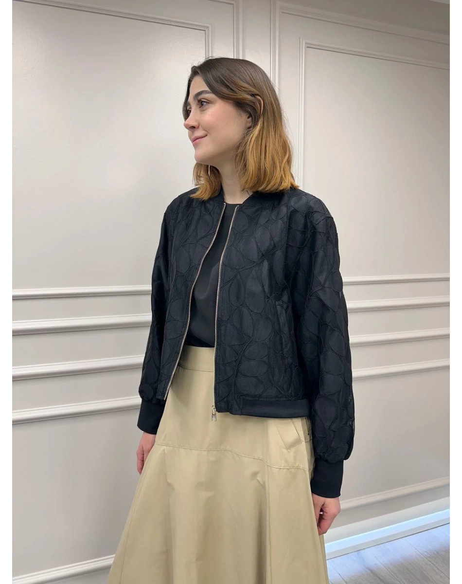 Venöve 26SSCEK0032 Siyah Finley Ceket