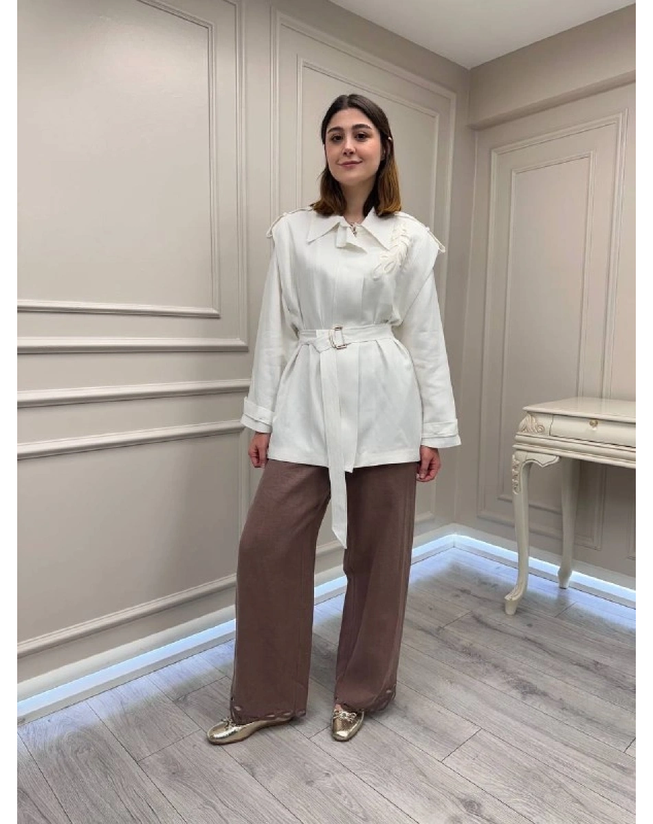 Venöve 26SSPNT0039 Gül Kurusu James Pantolon