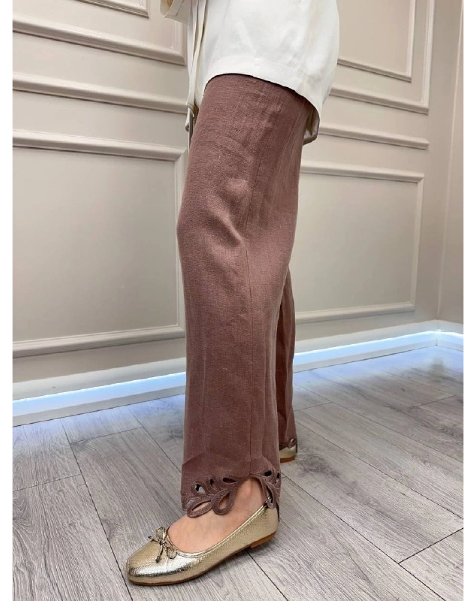 Venöve 26SSPNT0039 Gül Kurusu James Pantolon