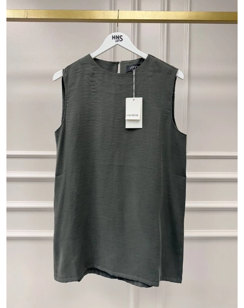 Venöve 26SSBLZ0006 Haki Mayla Bluz