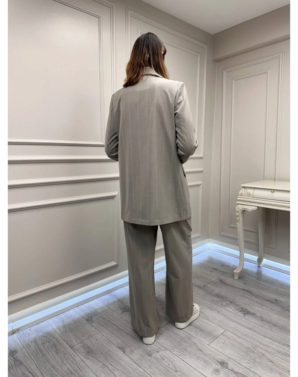 Ghisa 3641T9163 Bej Broş Detaylı İkili Takım