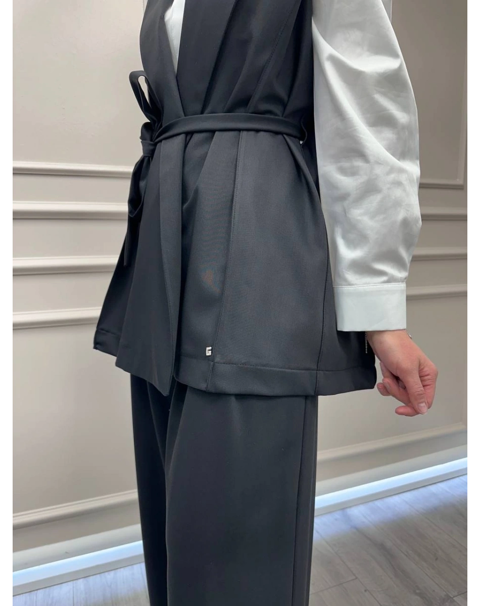 Ghisa 3610T9140 Siyah Yelekli Takım