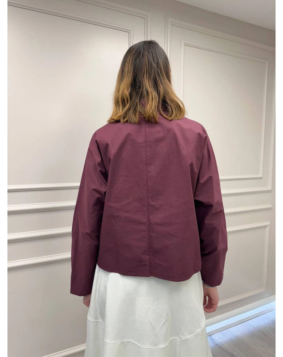 Venöve 26SSGOM0024 Bordo Irine Gömlek