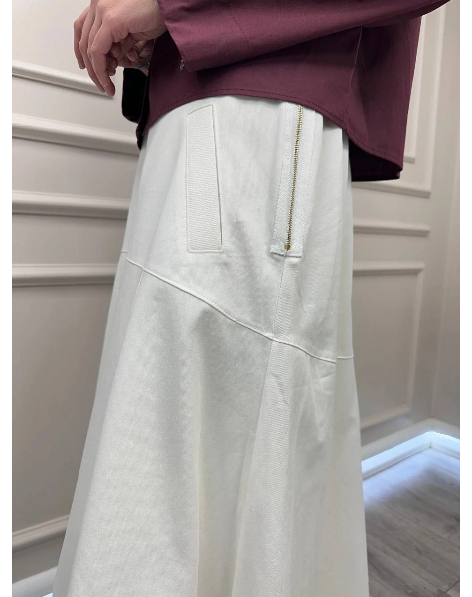 Venöve 26SSETE0008 Beyaz Arlo Etek