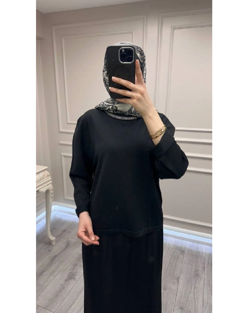 Venöve 26SSBLZ0005 Siyah Myles Bluz