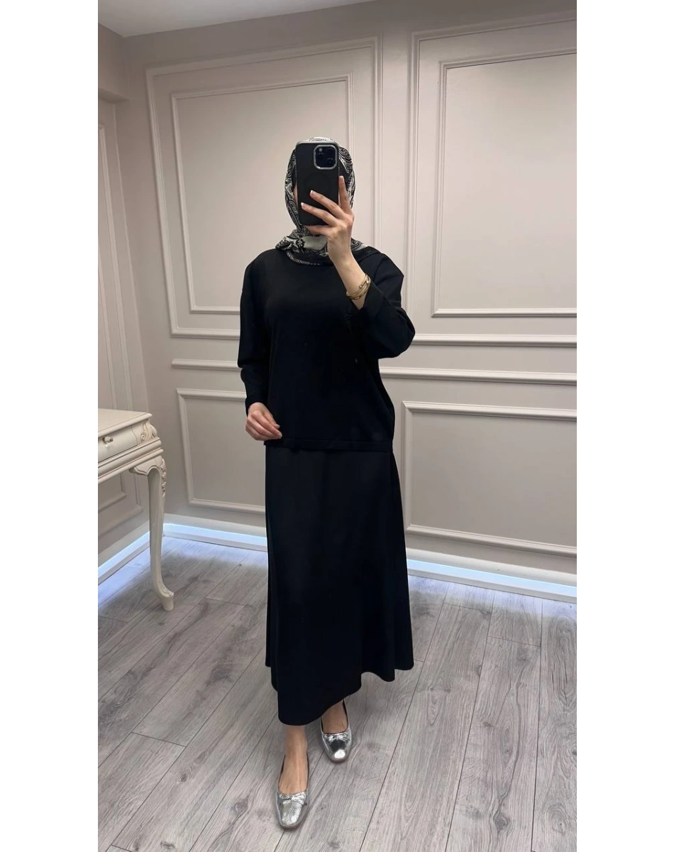 Venöve 26SSBLZ0005 Siyah Myles Bluz