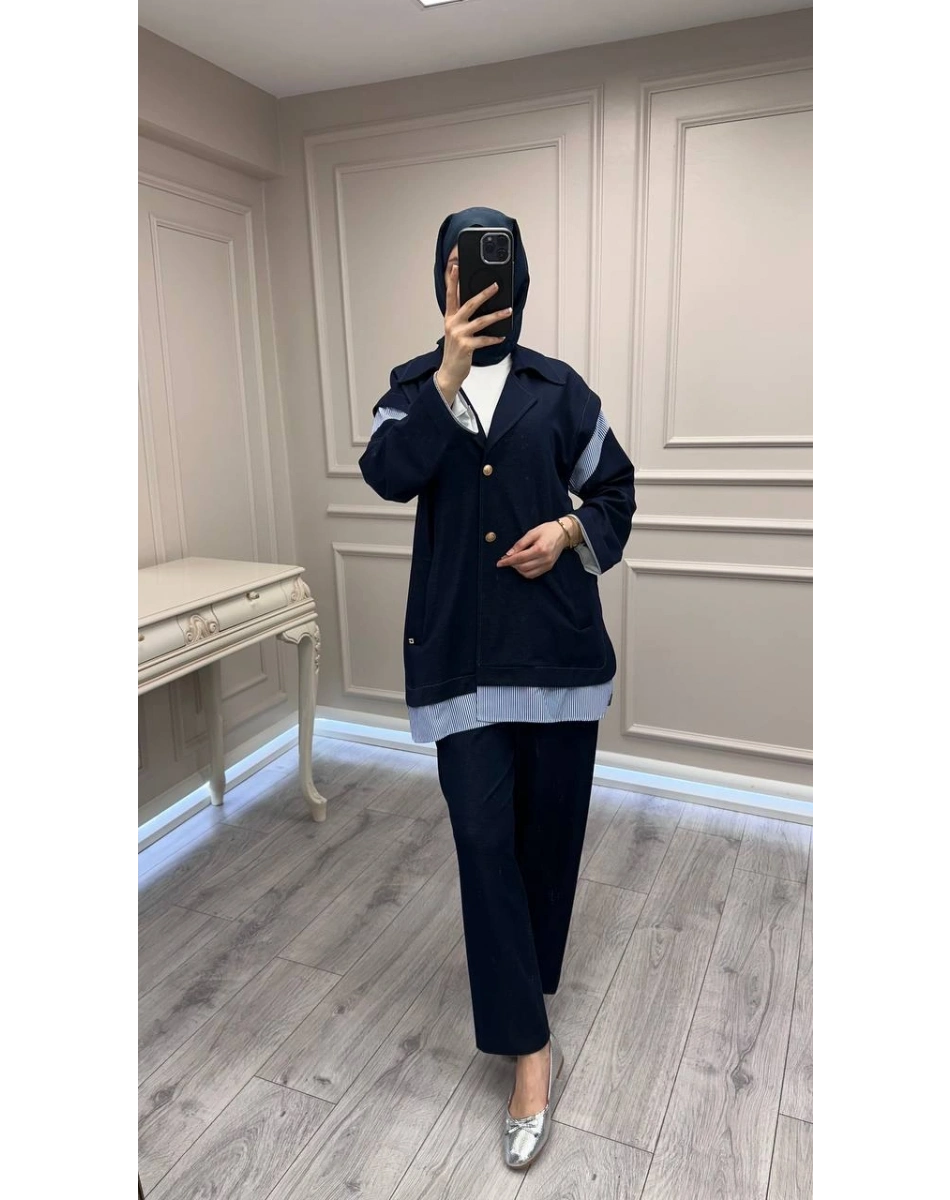 Ghisa 3610T9136 Gömlek Detaylı Takım