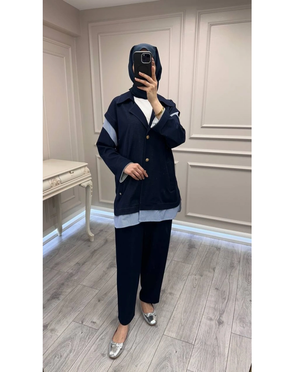 Ghisa 3610T9136 Gömlek Detaylı Takım