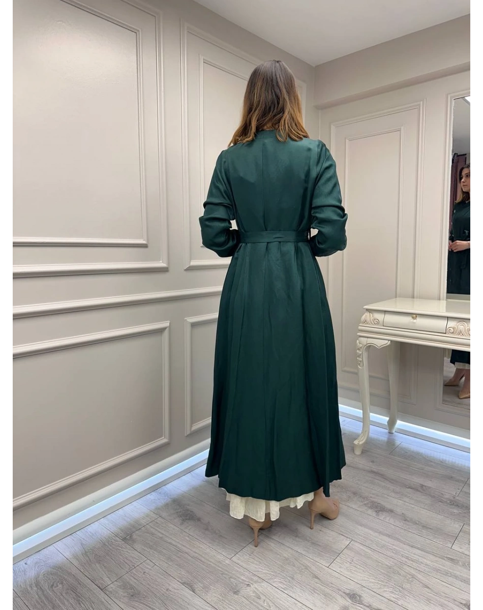 Misswhence 39806 Yeşil İkili Elbise