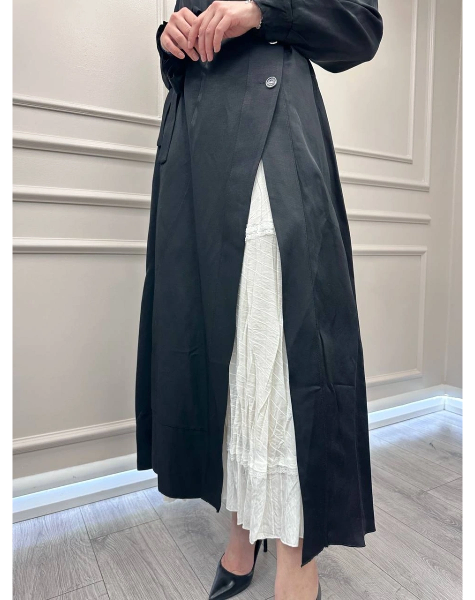 Misswhence 39806 Siyah İkili Elbise