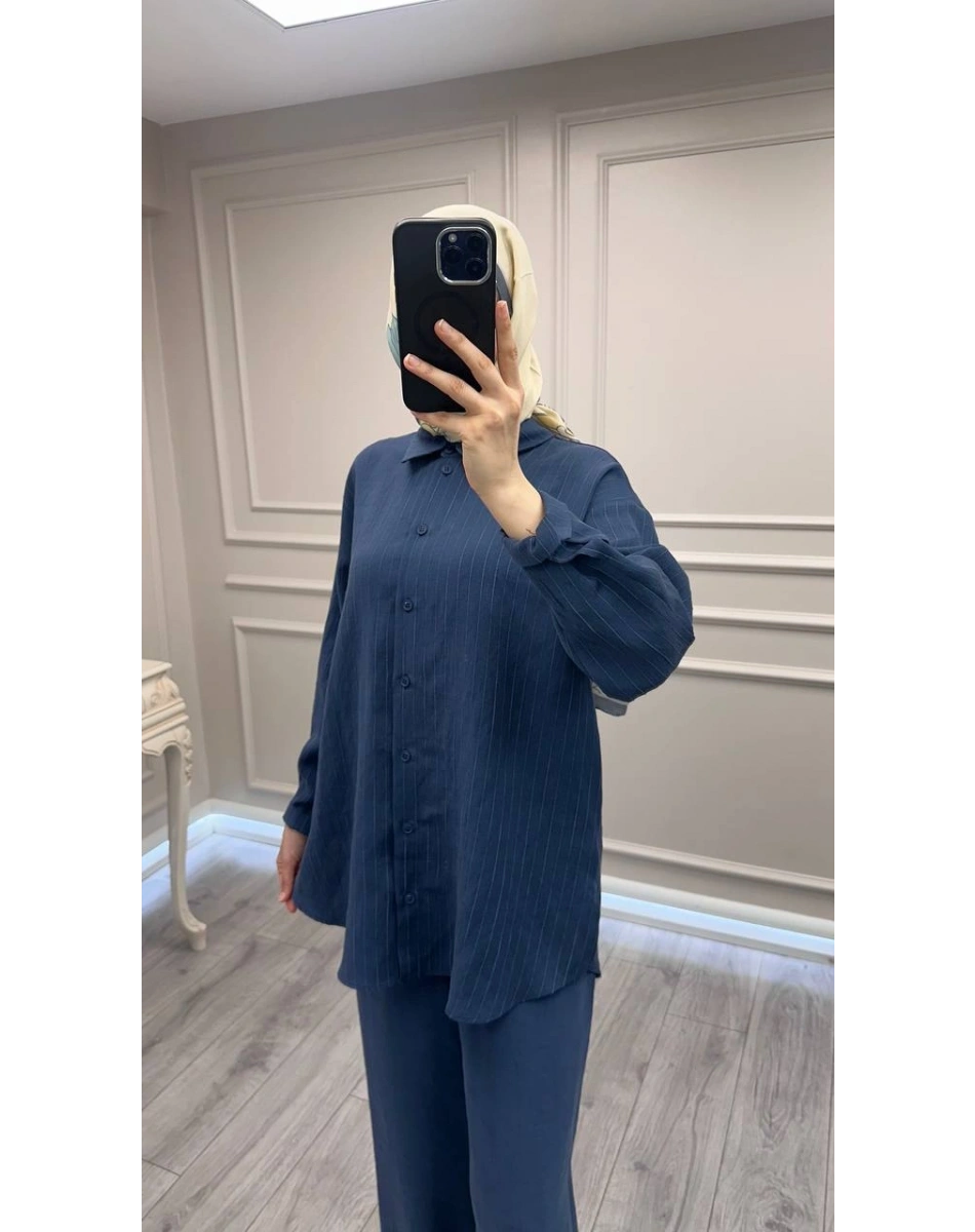 Nuss Triko 26Y1081 İndigo Takım