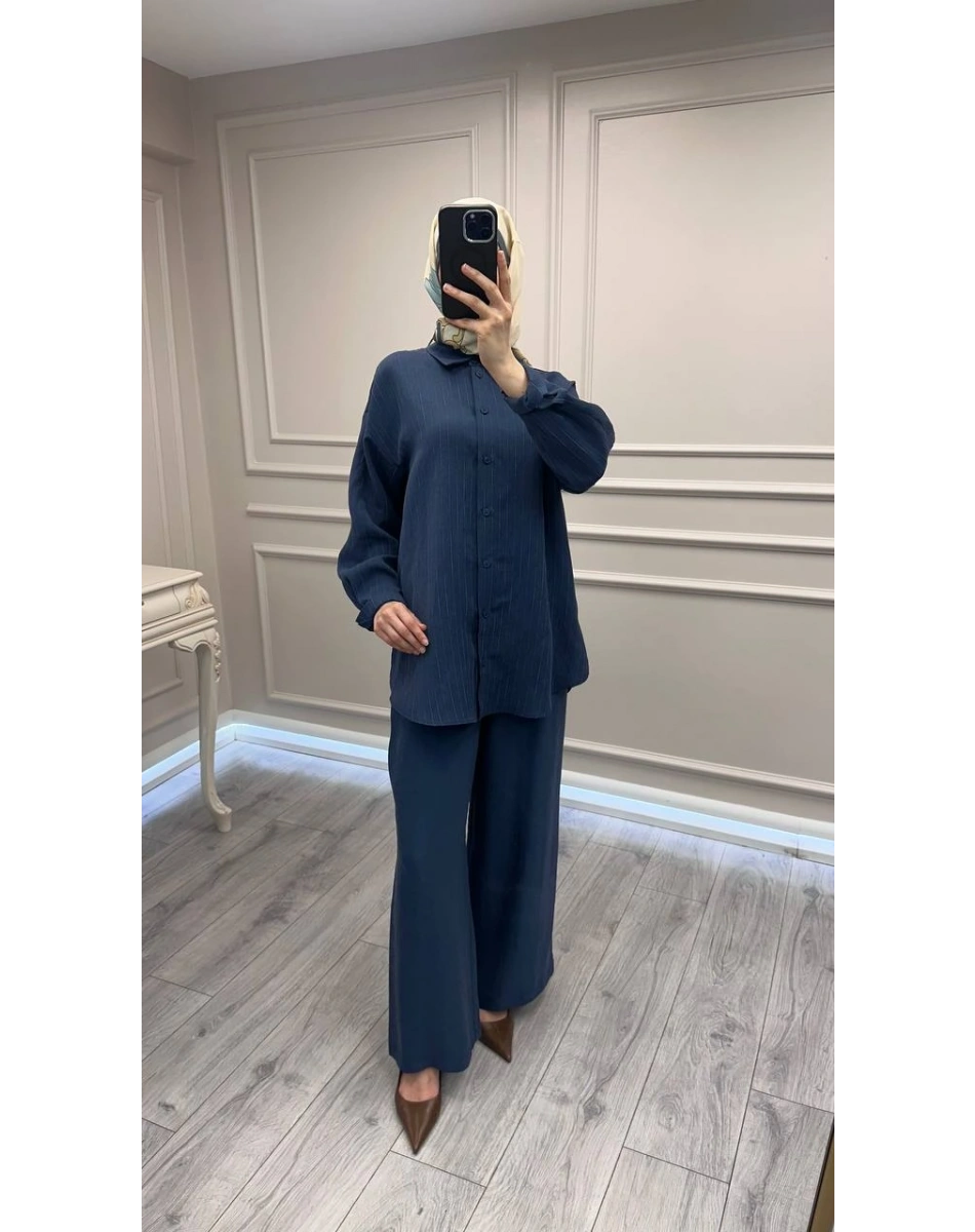 Nuss Triko 26Y1081 İndigo Takım