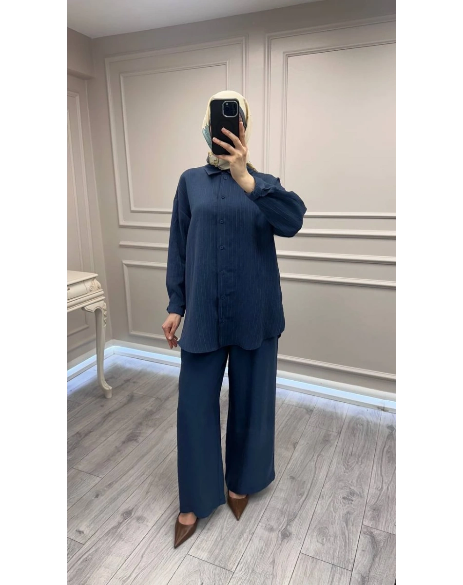 Nuss Triko 26Y1081 İndigo Takım