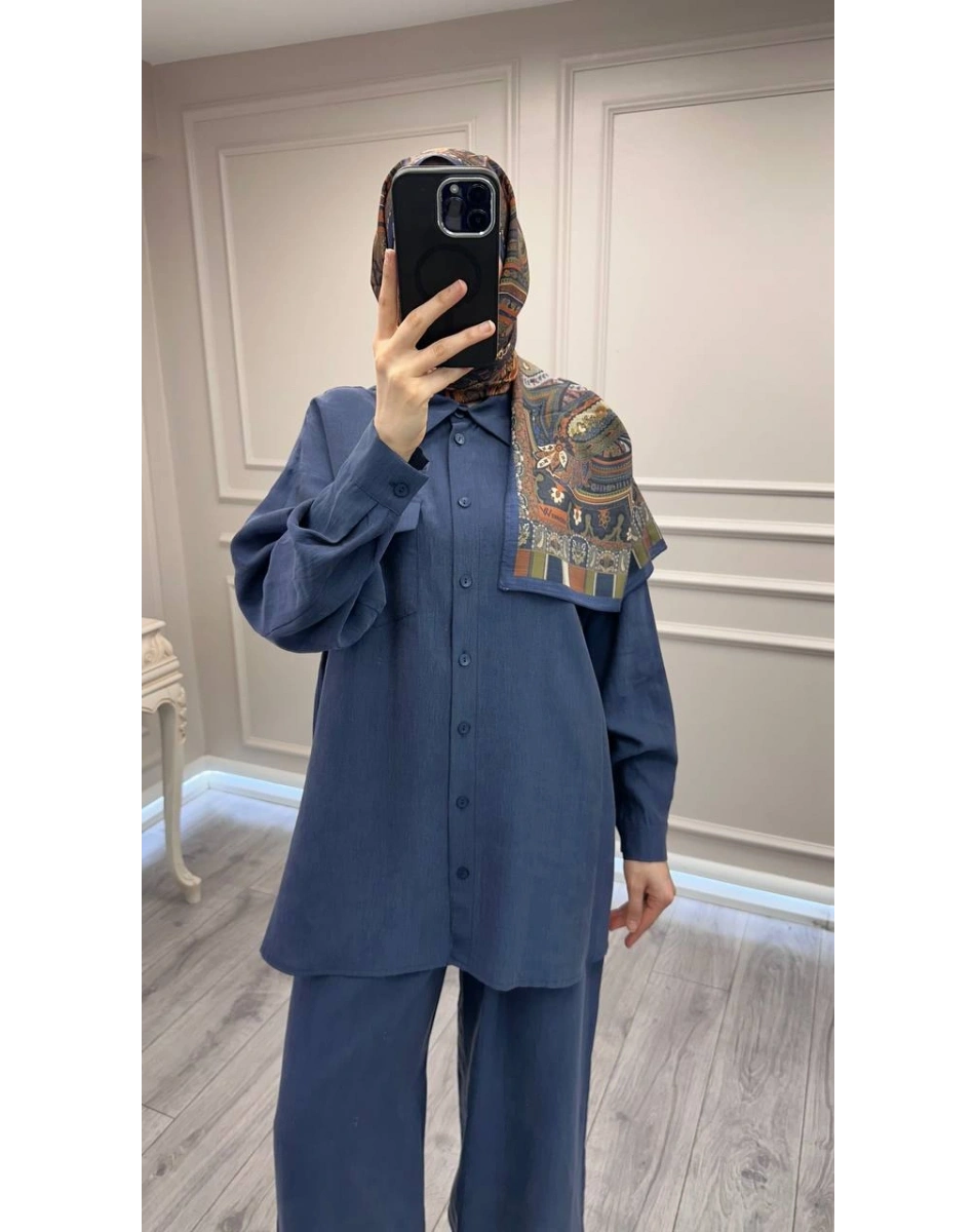 Nuss Triko 26Y1063 İndigo Takım