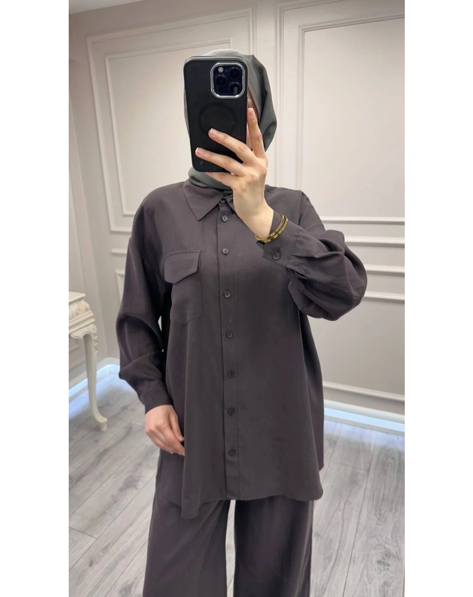 Nuss Triko 26Y1063 Kahve Takım