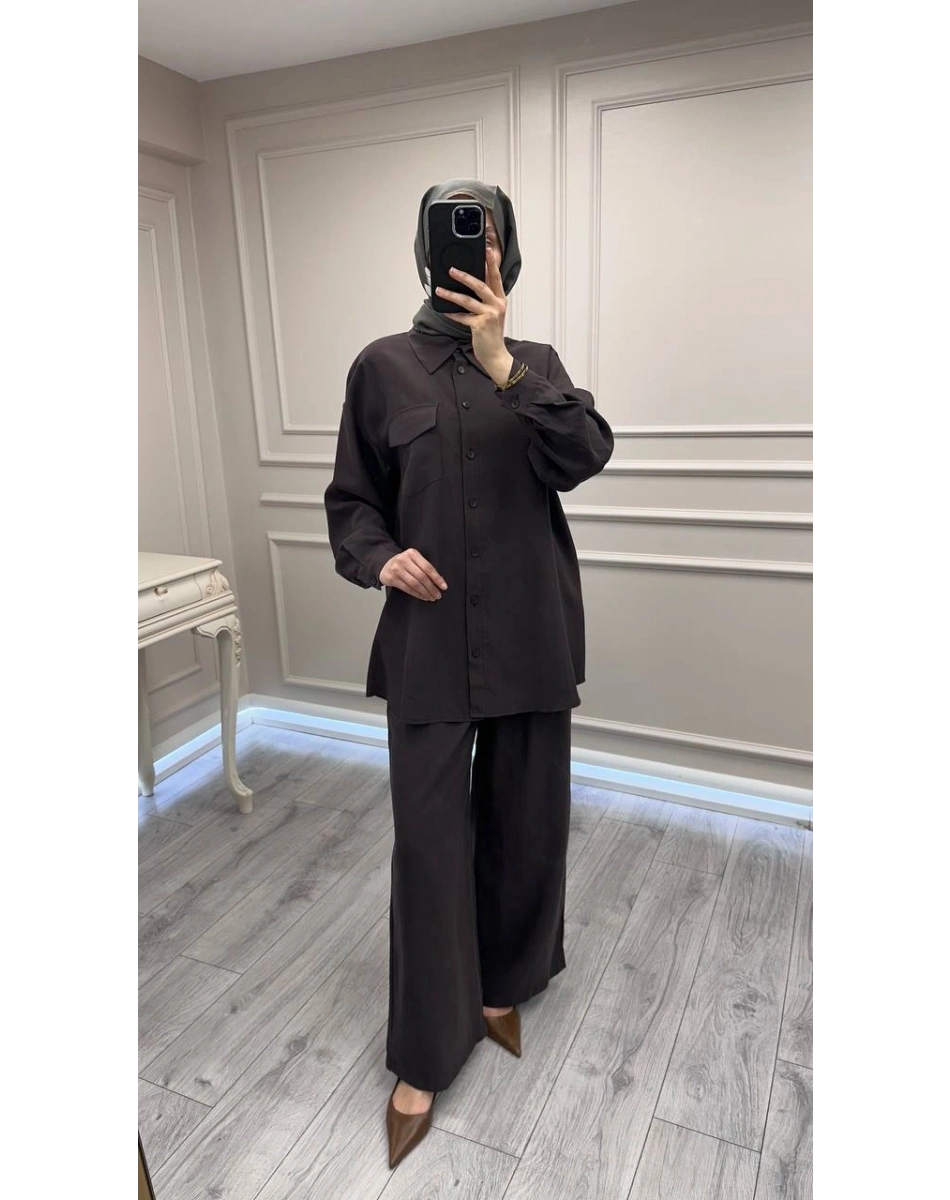 Nuss Triko 26Y1063 Kahve Takım