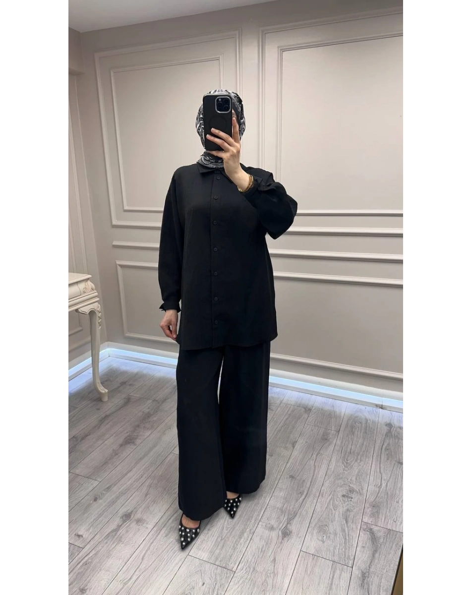 Nuss Triko 26Y1081 Siyah Takım