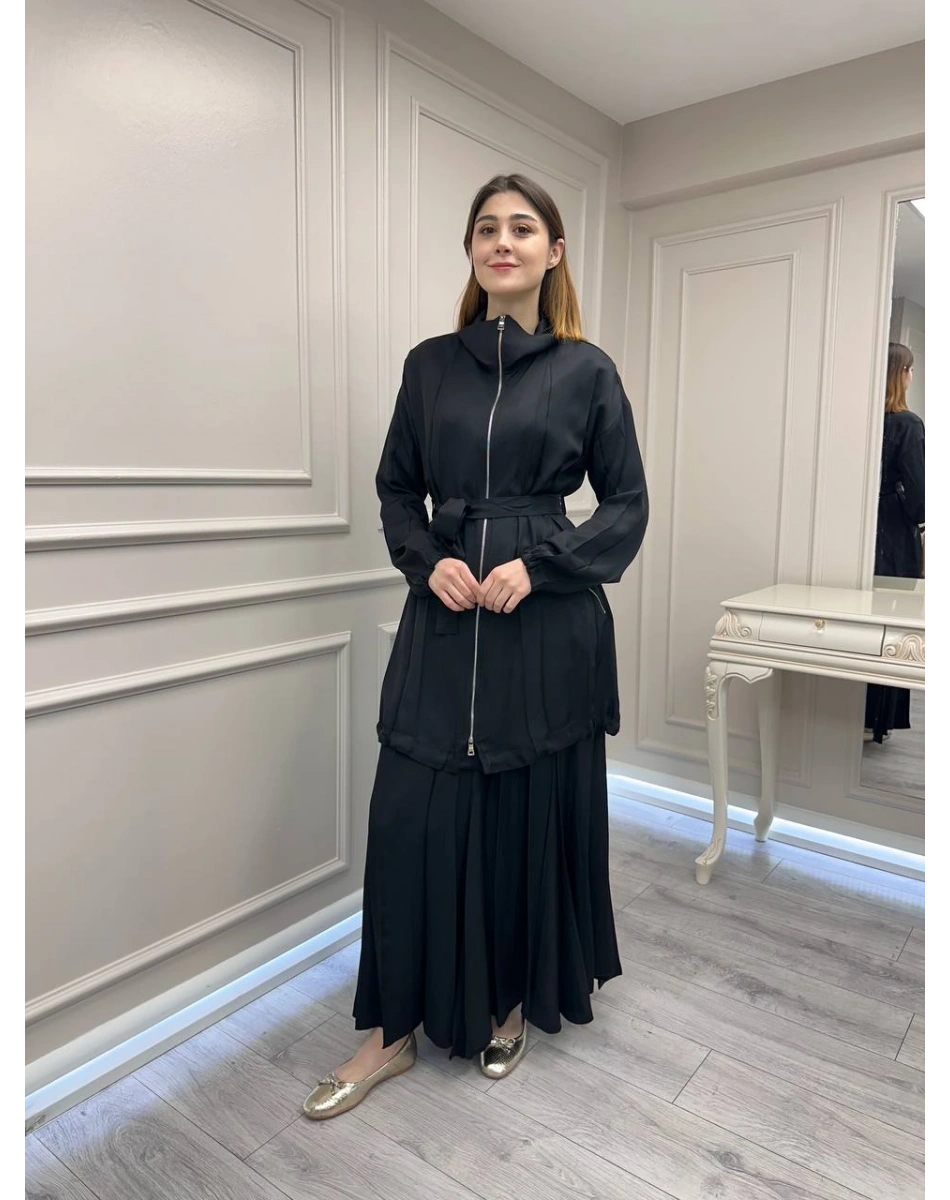 Misswhence 39203 Siyah Etek Takım