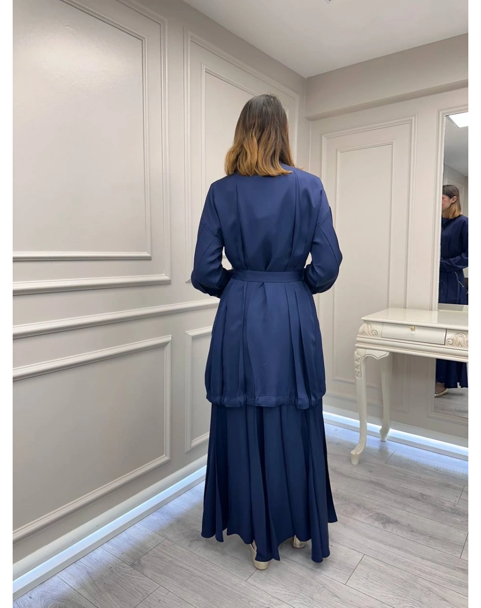 Misswhence 39203 Lacivert Etek Takım