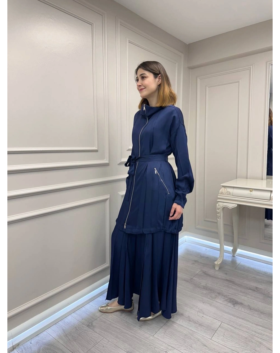 Misswhence 39203 Lacivert Etek Takım