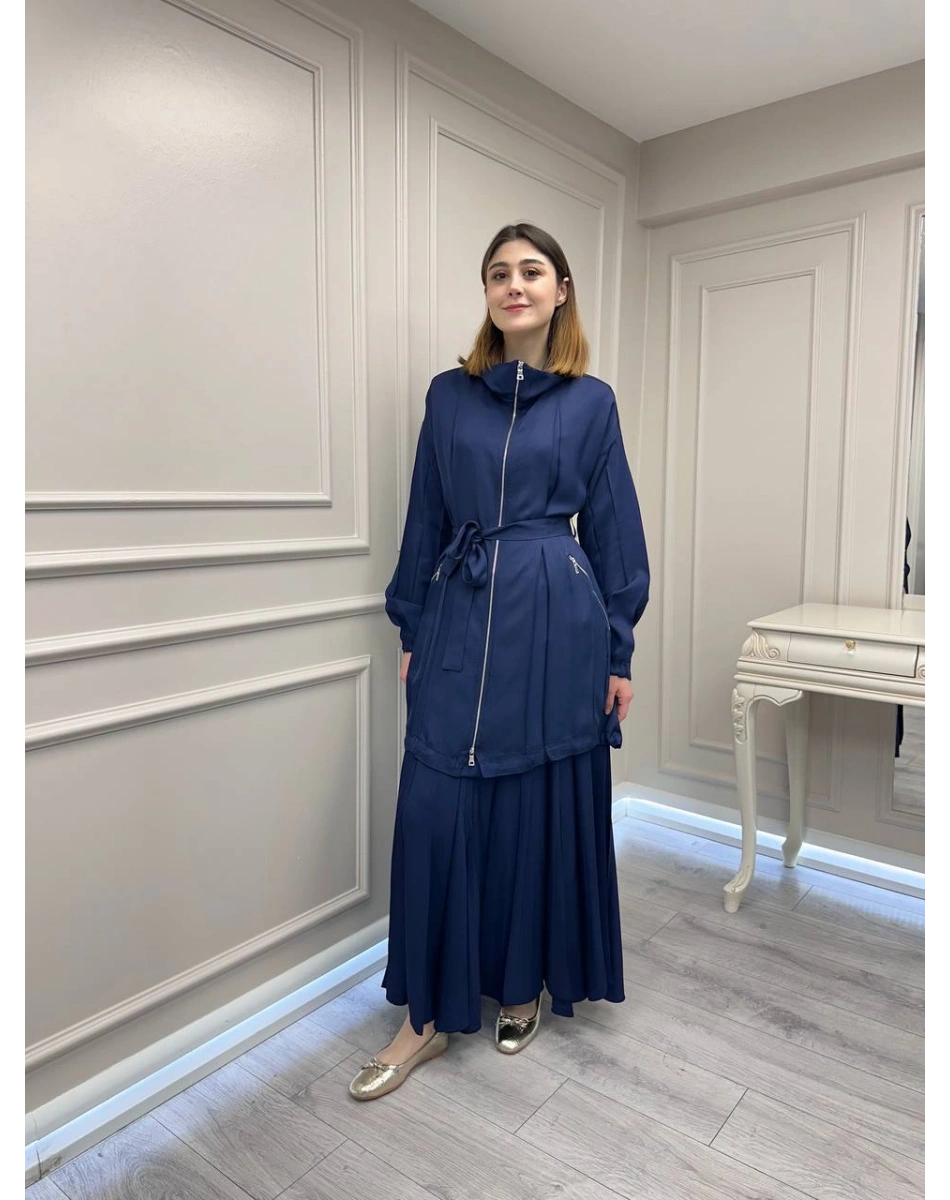 Misswhence 39203 Lacivert Etek Takım