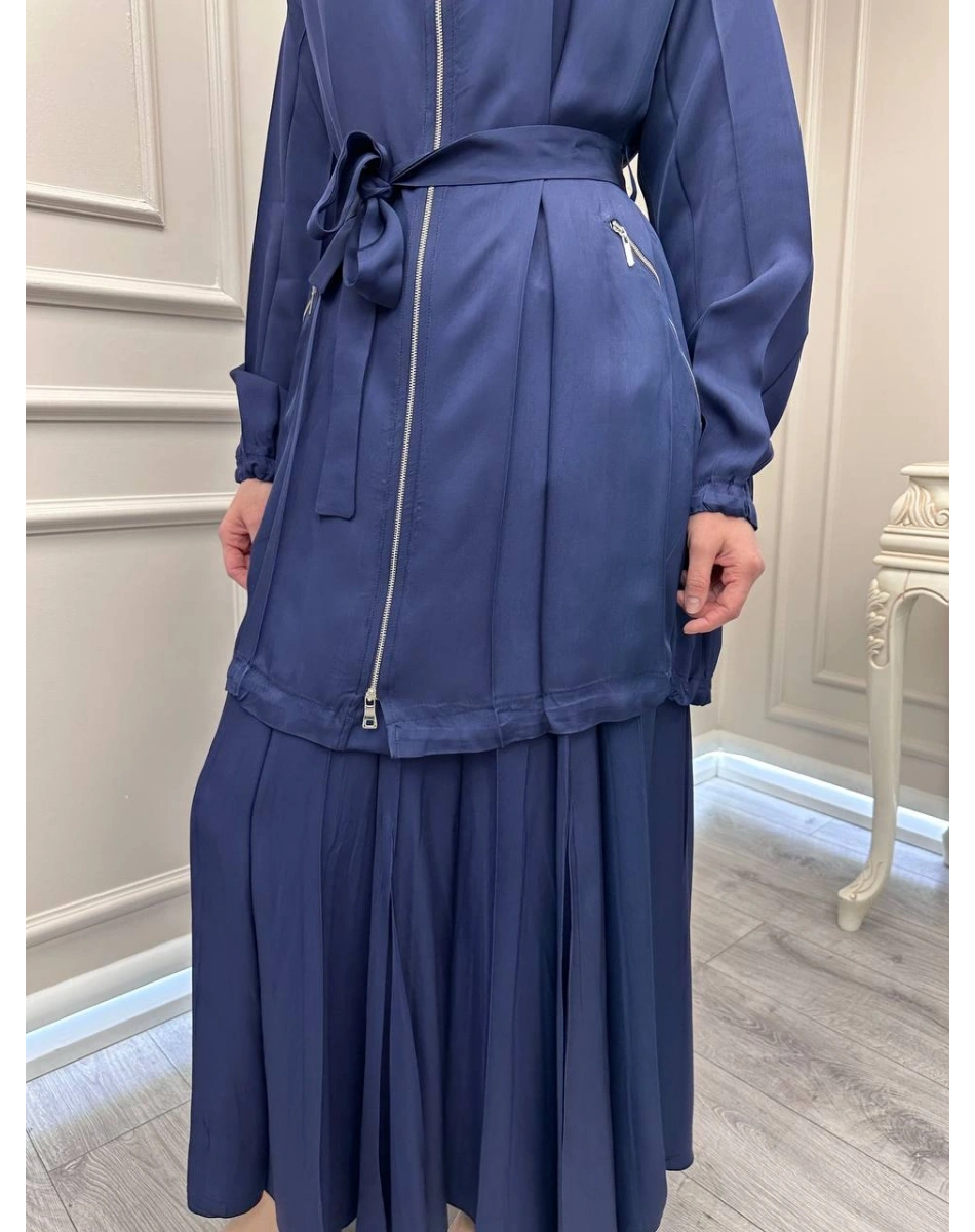 Misswhence 39203 Lacivert Etek Takım