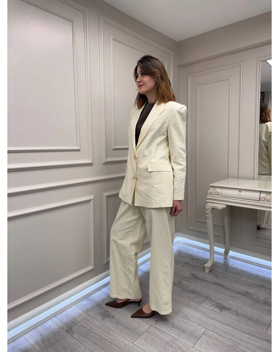 Venöve 26SSCEK0022 Sarı Rosa Takım