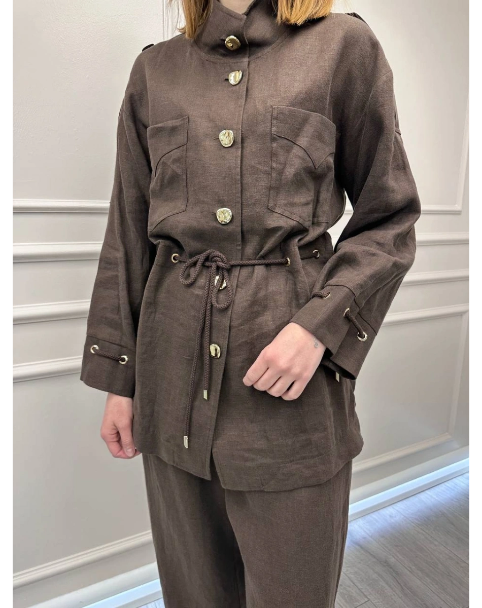 Venöve 26SSCEK0011 Kahverengi Elvi Takım