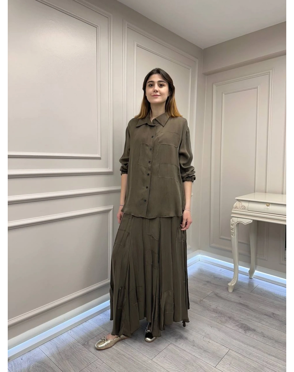 Misswhence 39304 Haki Etekli Takım