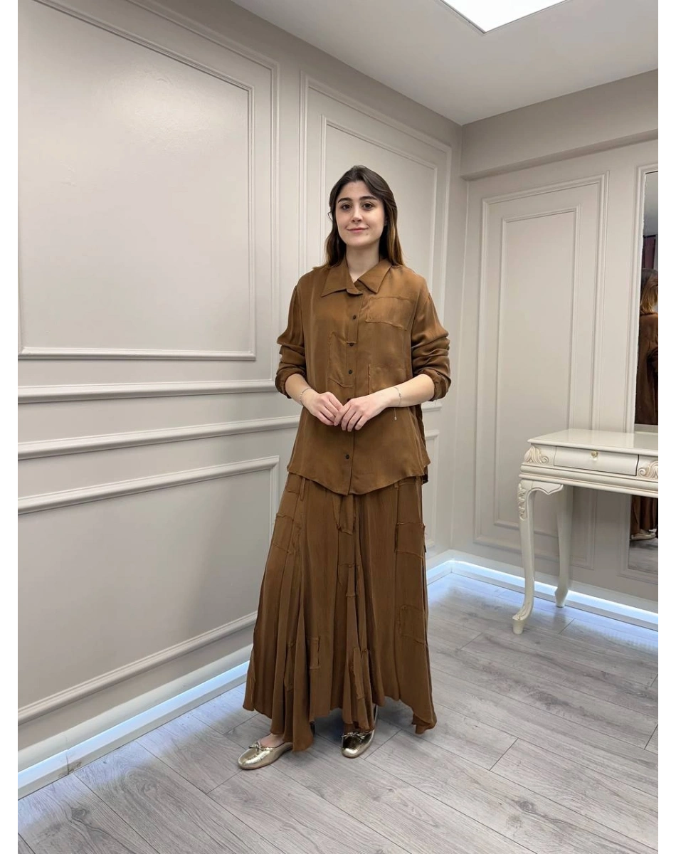 Misswhence 39304 Camel Etekli Takım