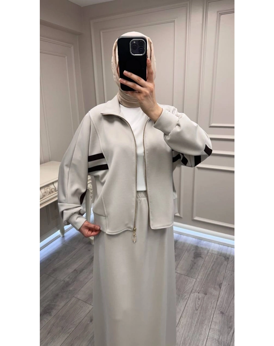 Nuss Triko 26Y1096 Taş Etekli Takım