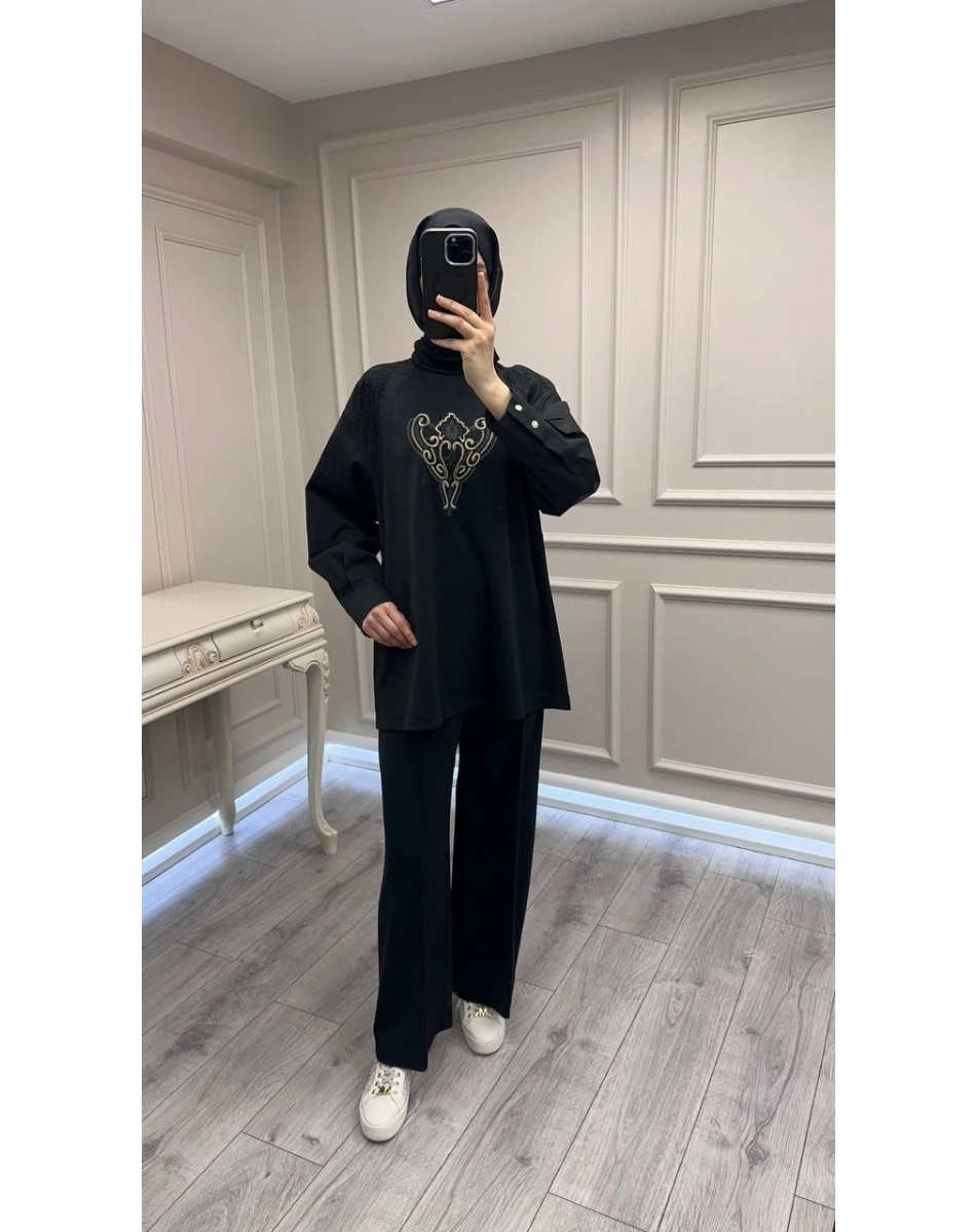 Ghisa 3610T9158 Siyah Önü Detaylı Takım