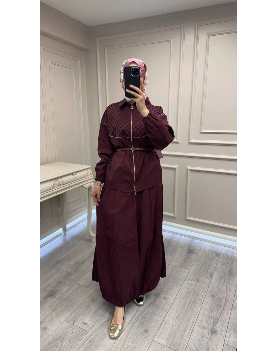 Misswhence 39307 Bordo Etekli Takım