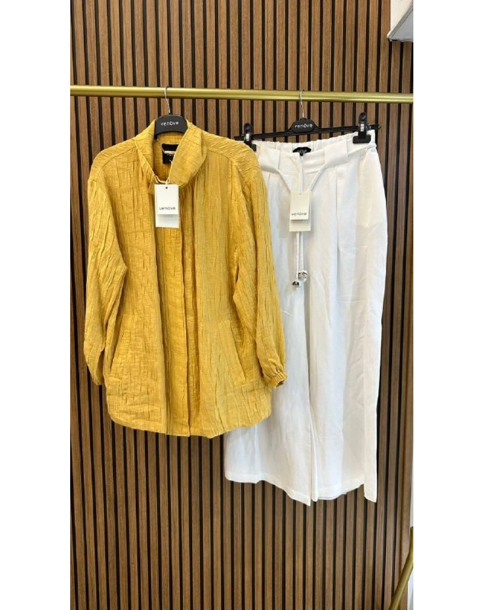 Venöve 26SSCEK0003 Sarı Lark Ceket