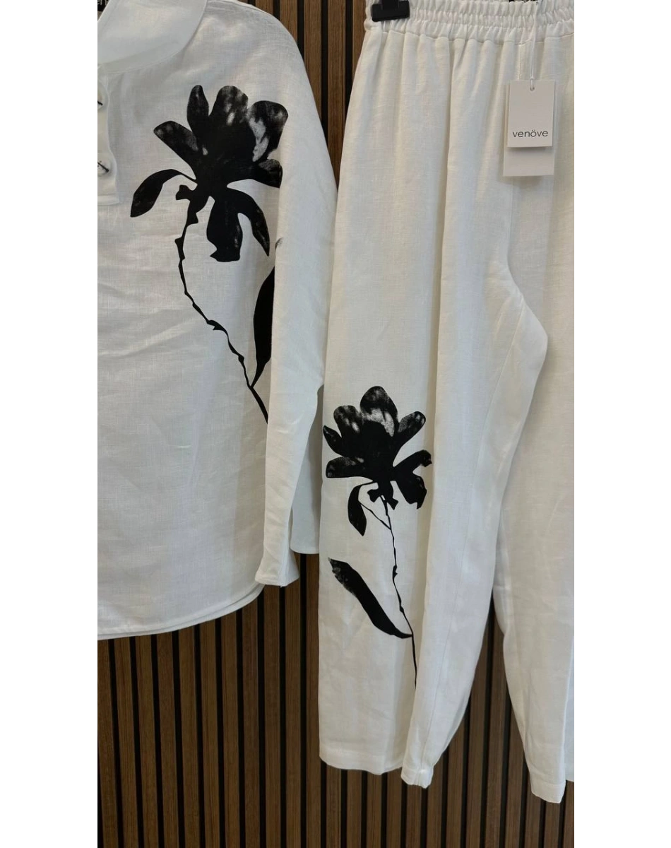 Venöve 26SSTUN0010 Beyaz Deja Takım