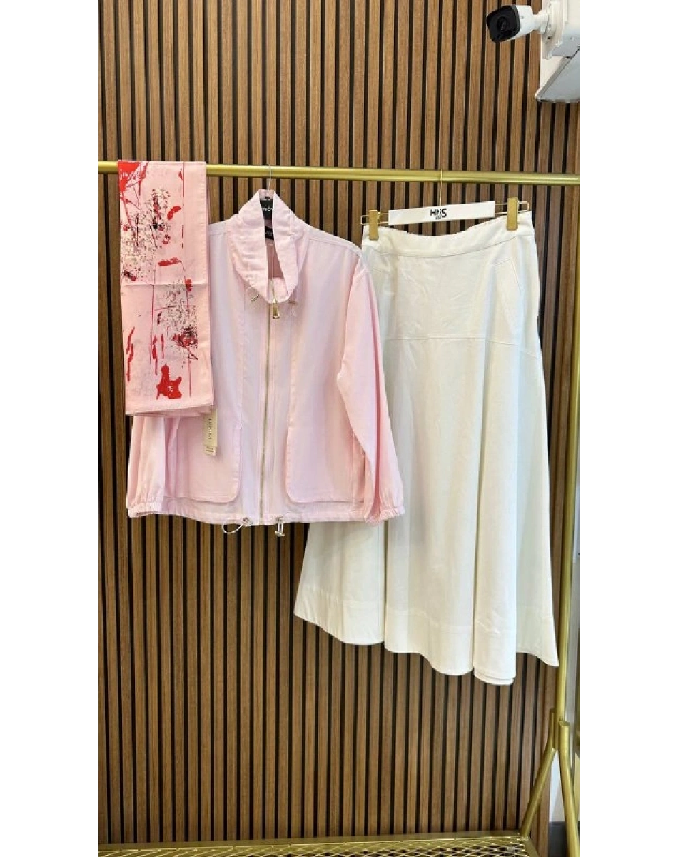 Venöve 26SSCEK0027 Pembe Dani Ceket