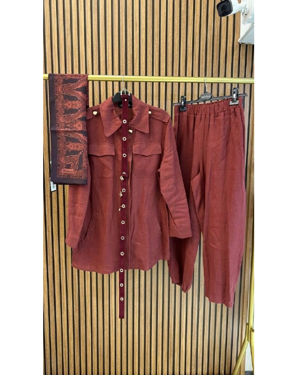 Venöve 26SSCEK0018 Kırmızı Gaia Takım