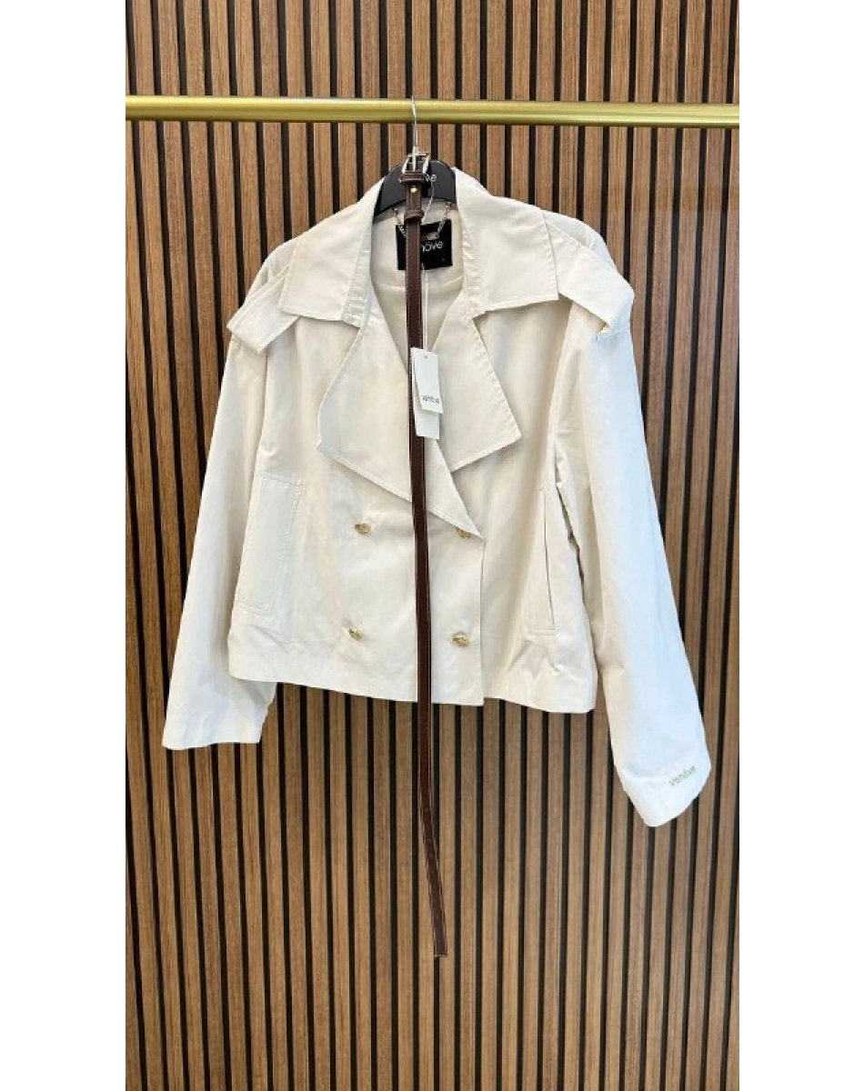 Venöve 26SSCEK0017 Krem Kiva Ceket