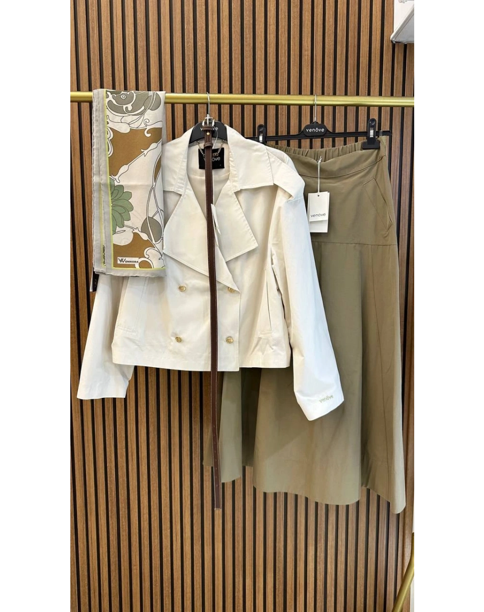 Venöve 26SSCEK0017 Krem Kiva Ceket