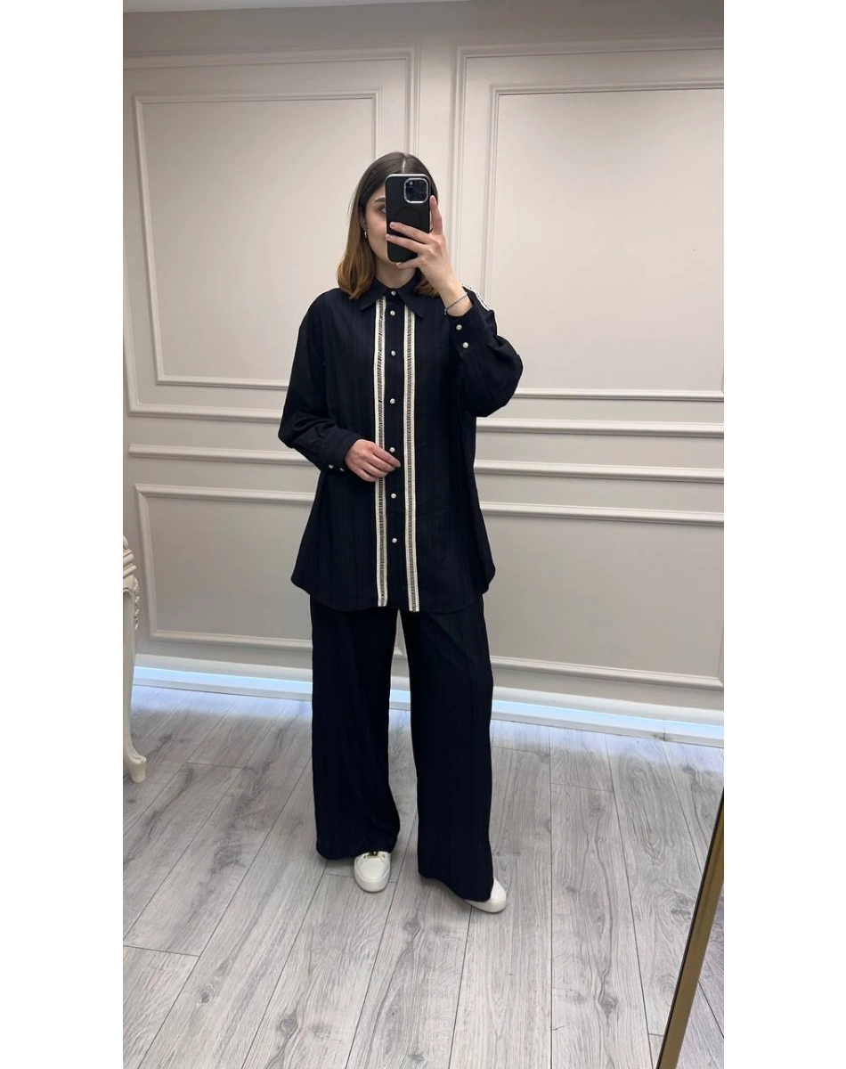 Ghisa 3610T9233 Siyah İkili Takım