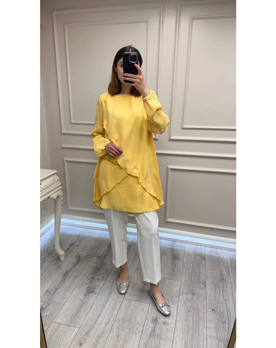 Misswhence 39017 Sarı Tunik