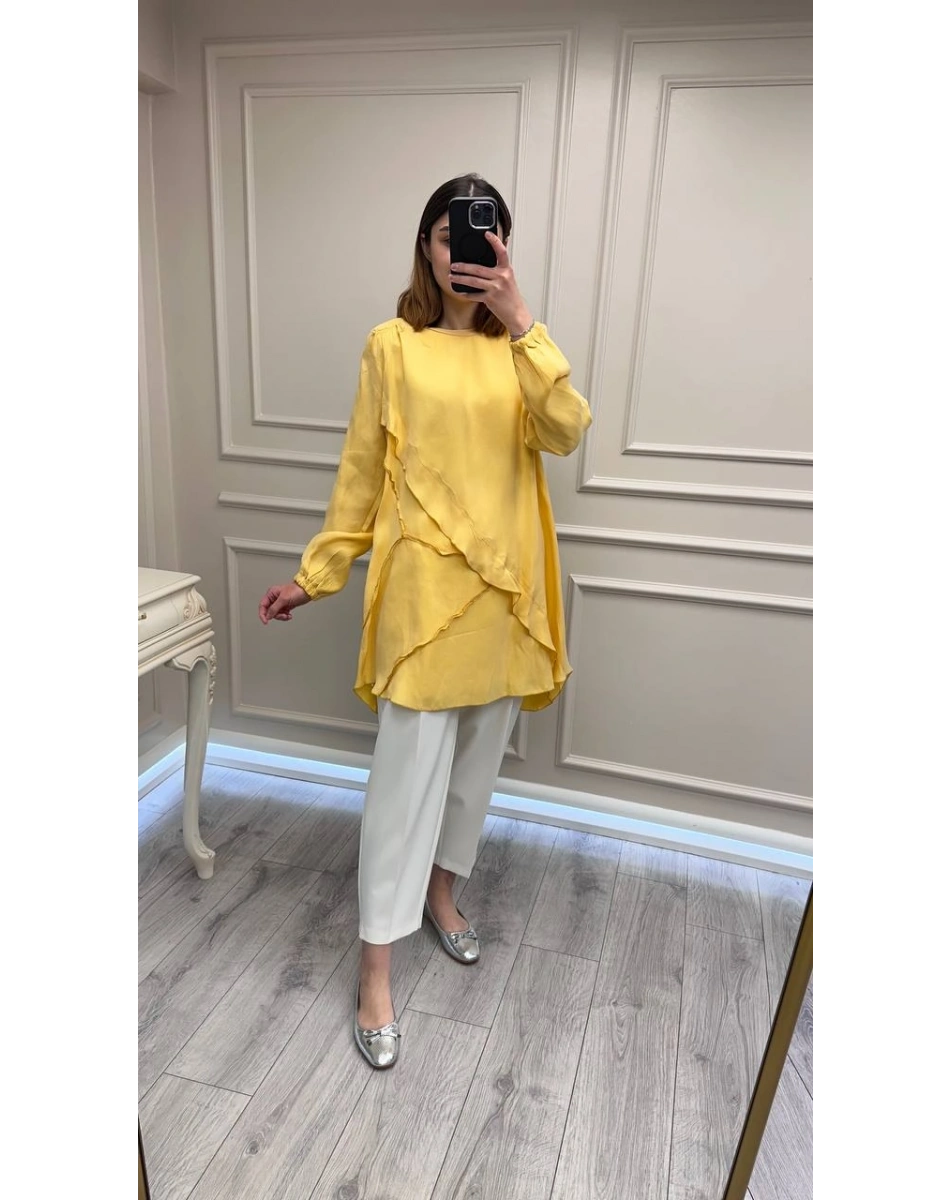 Misswhence 39017 Sarı Tunik