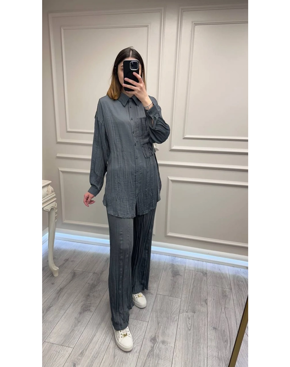 Ceremony 26Y914 Gri Pantolonlu Takım