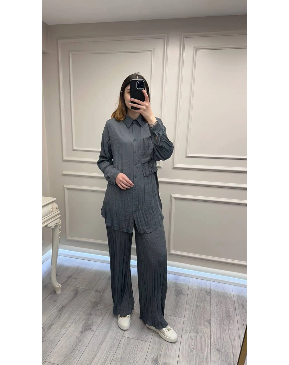 Ceremony 26Y914 Gri Pantolonlu Takım