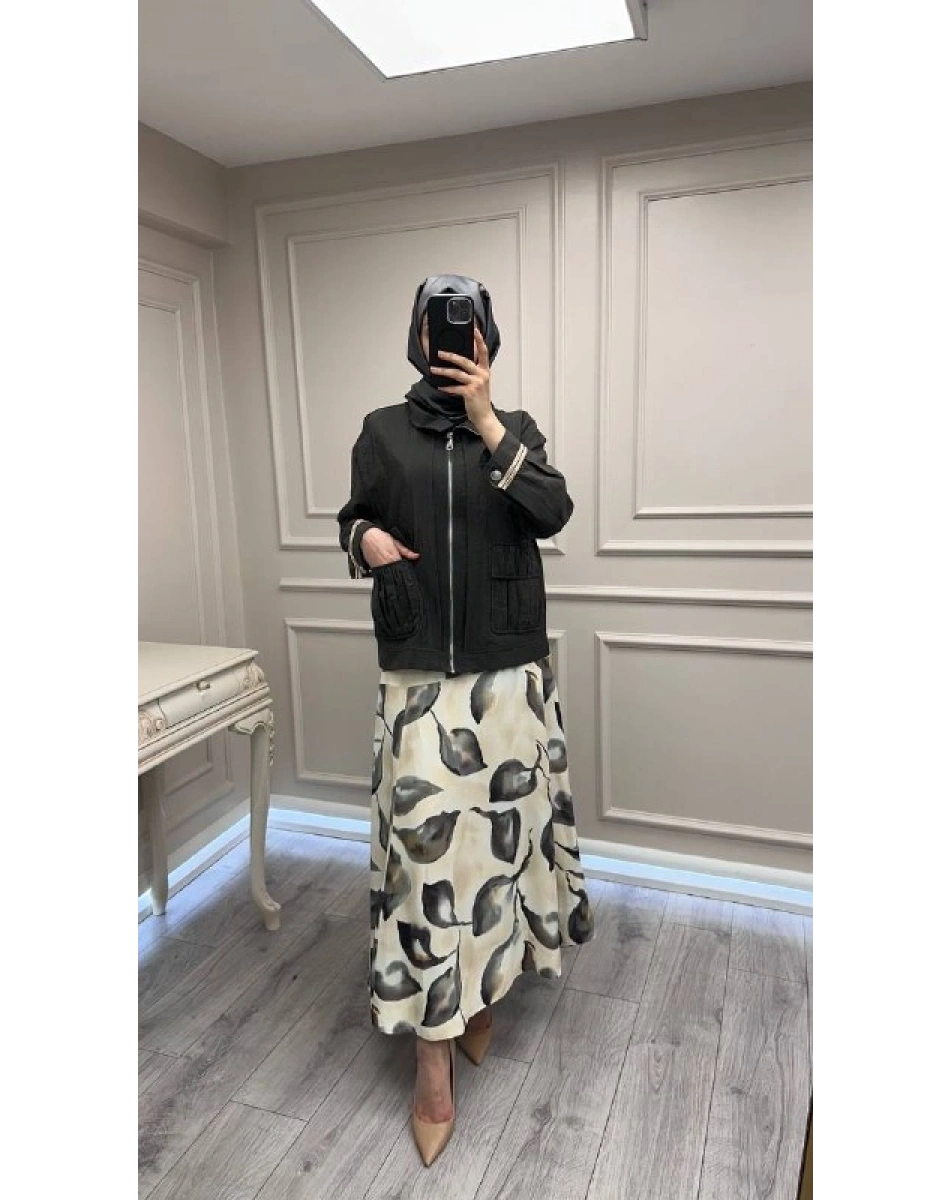 Venöve 26SSCEK0028 Antrasit Lucia Ceket