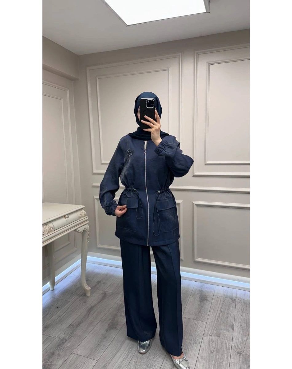 Nuss Triko 26Y1032 Lacivert Takım