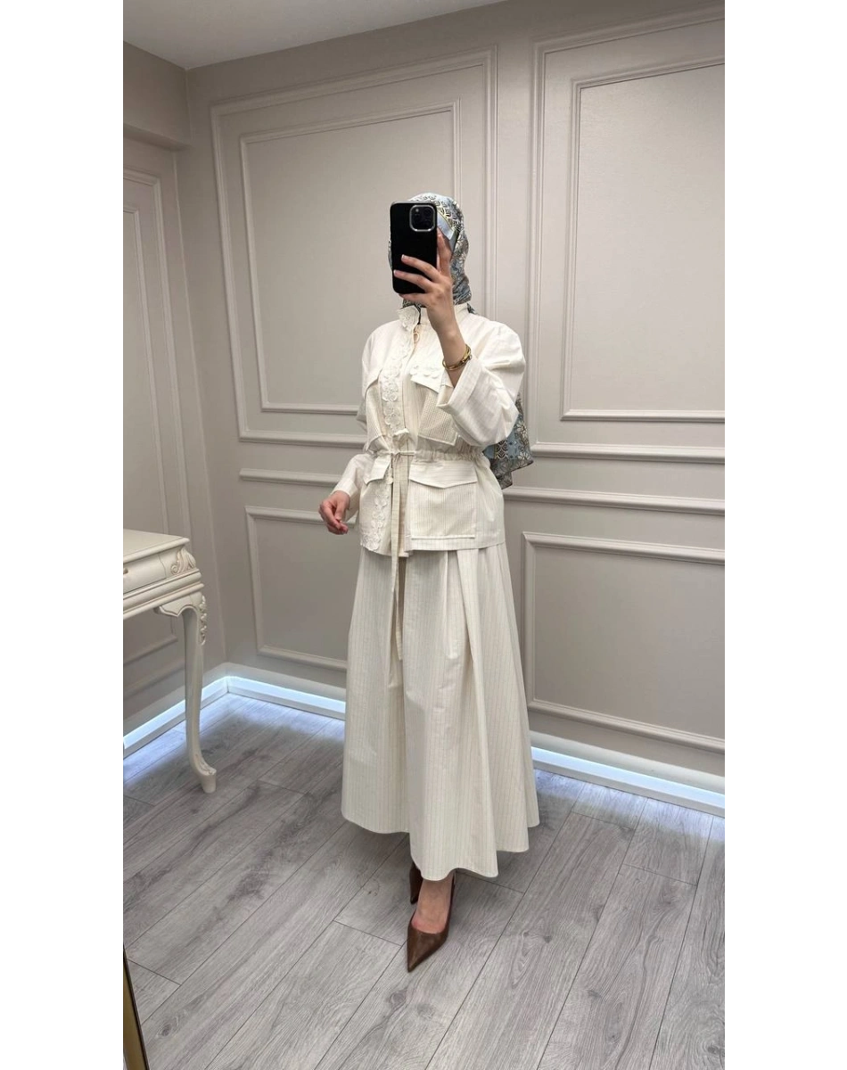 Ghisa 3610T9184 Krem Etekli Takım