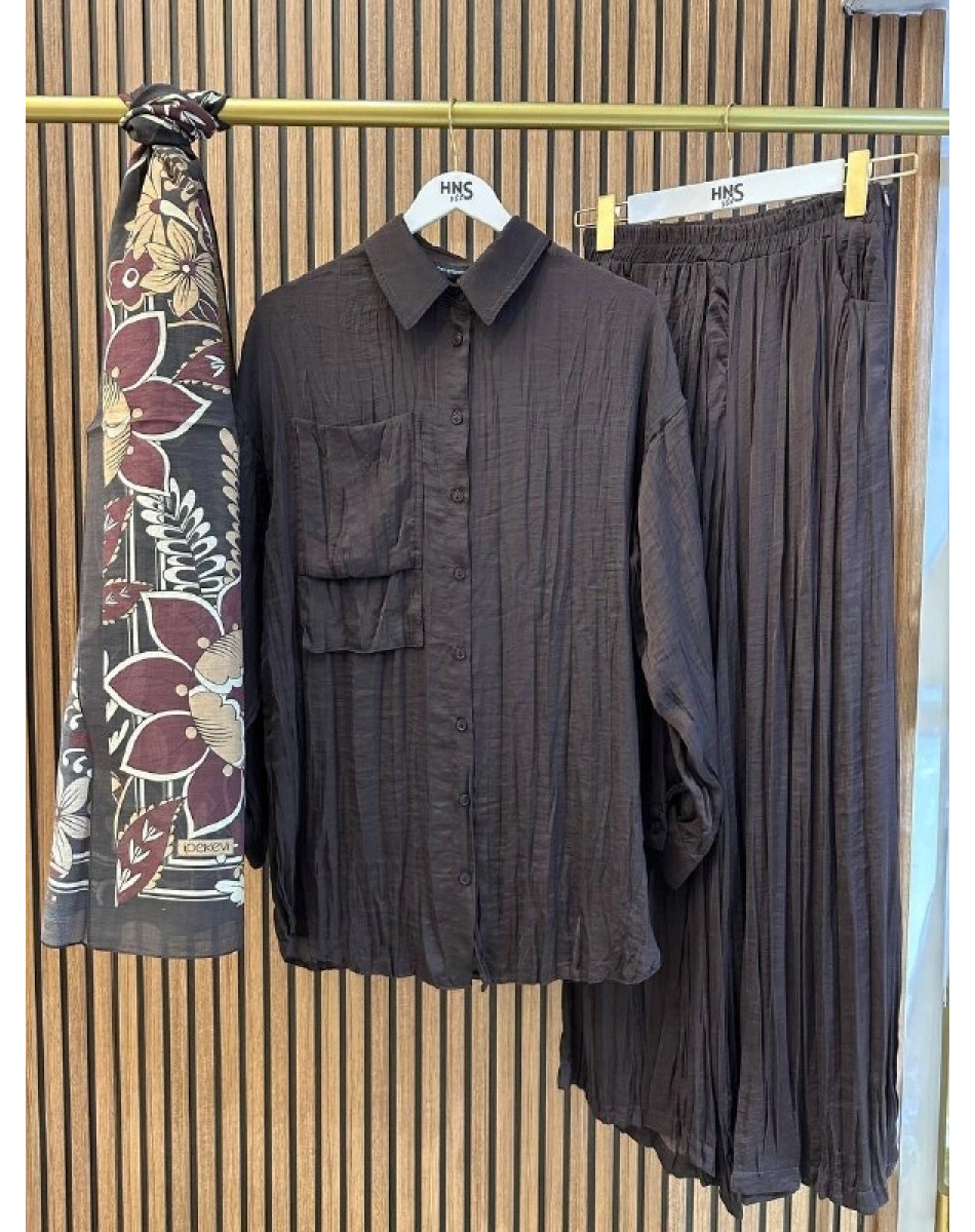 Ceremony 26Y914 Kahverengi Pantolonlu Takım