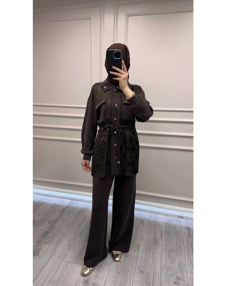 Nuss Triko 26Y1097 Kahve Takım